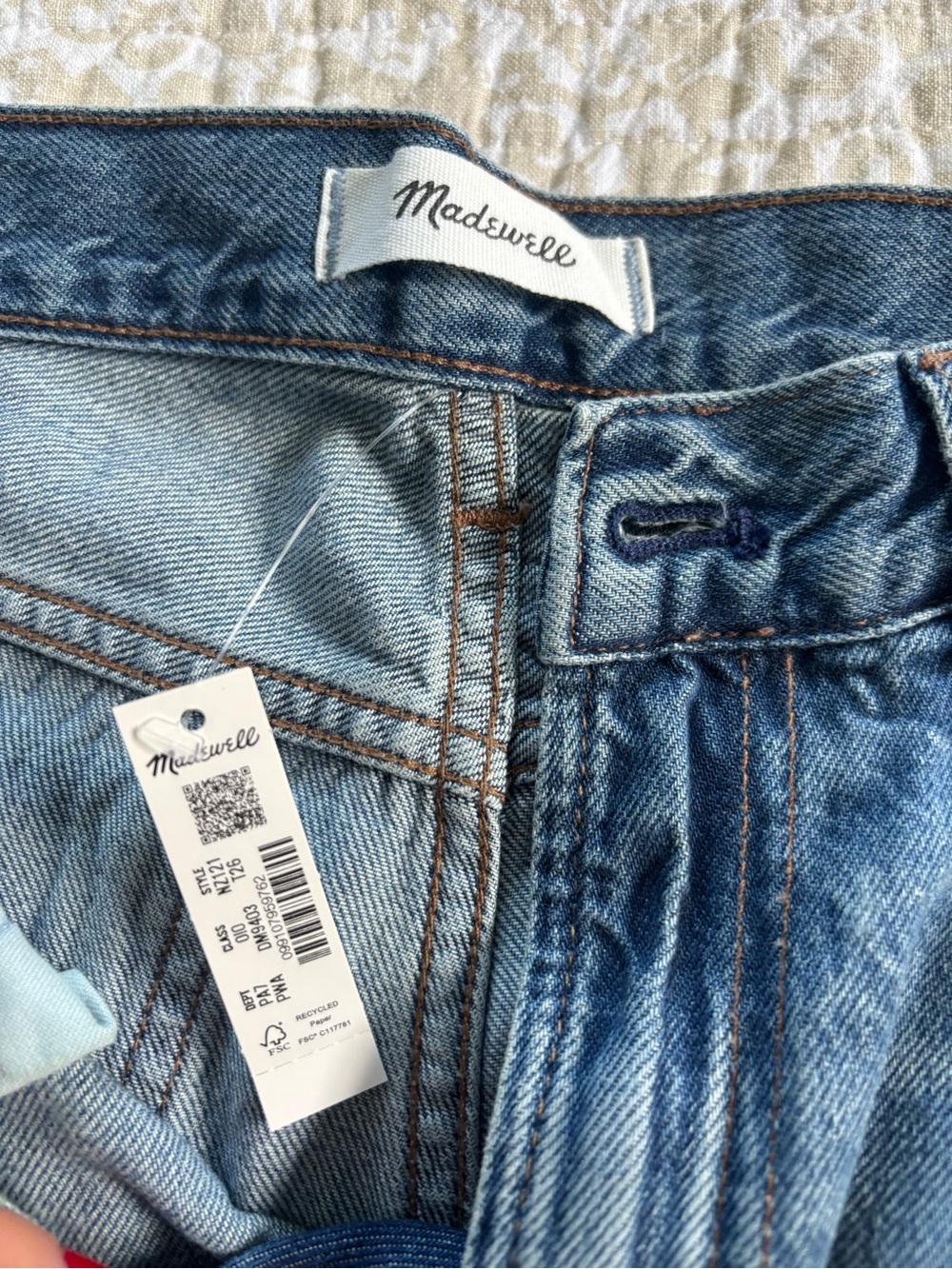 Madewell Low Slung Baggy Jeans